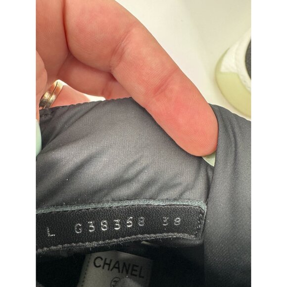 Chanel Snow Boots – Coco Neige 2021/2022 Nylon Suede Black EU 38 - Picture 9 of 10